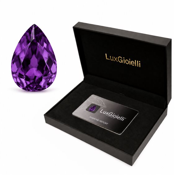  Zertifizierter Stein Lux Gioielli in Halbedelsteine Ametista 0.72 Ct BILSEM;AT;GO;2 - BILSEM;AT;GO;2